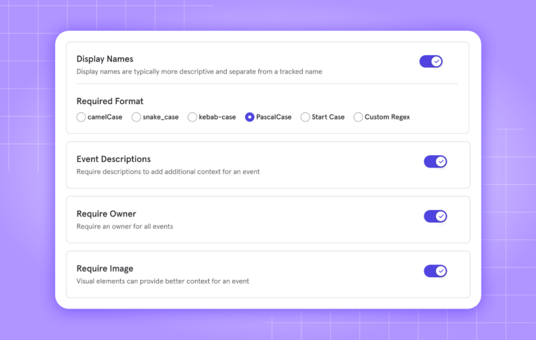 <em>A look at Data Standards in Mixpanel.</em>