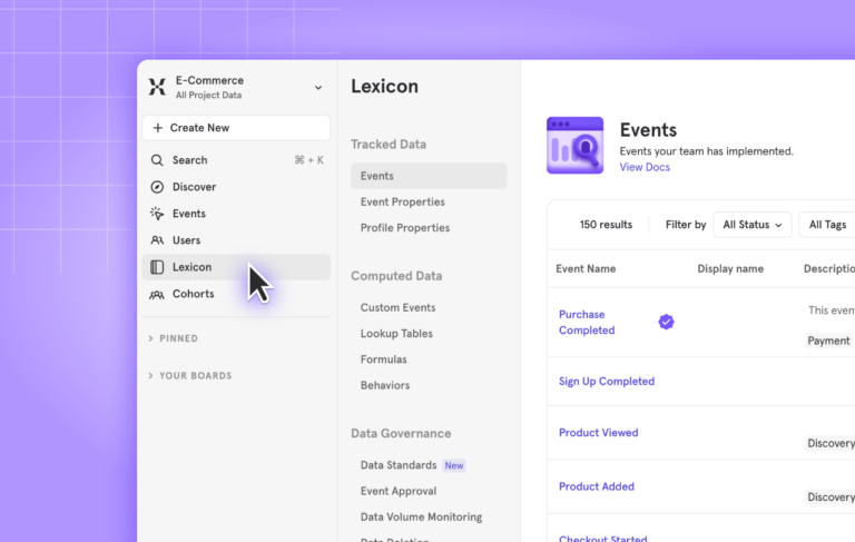 <em>Data Standards controls are located inside of Lexicon.</em>