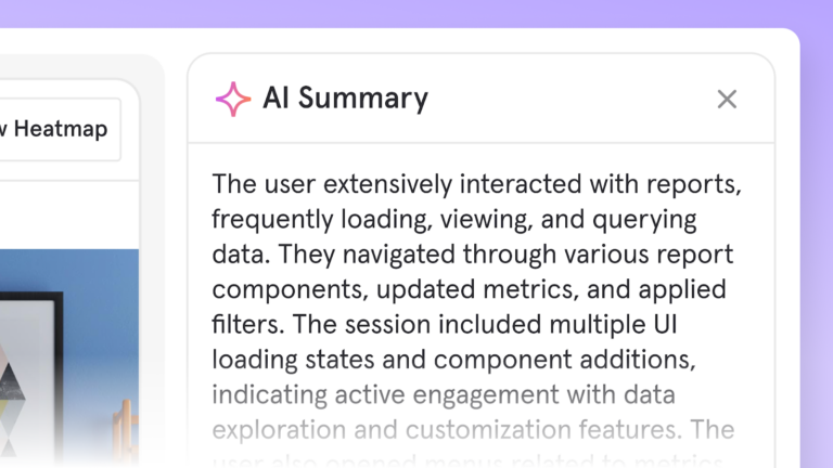 Mixpanel Session Replay AI Summaries